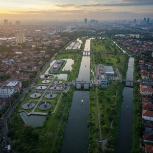 infrastruktur air bersih, air minum, sanitasi