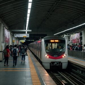 transportasi massal, konektivitas, baja pembangunan infrastruktur